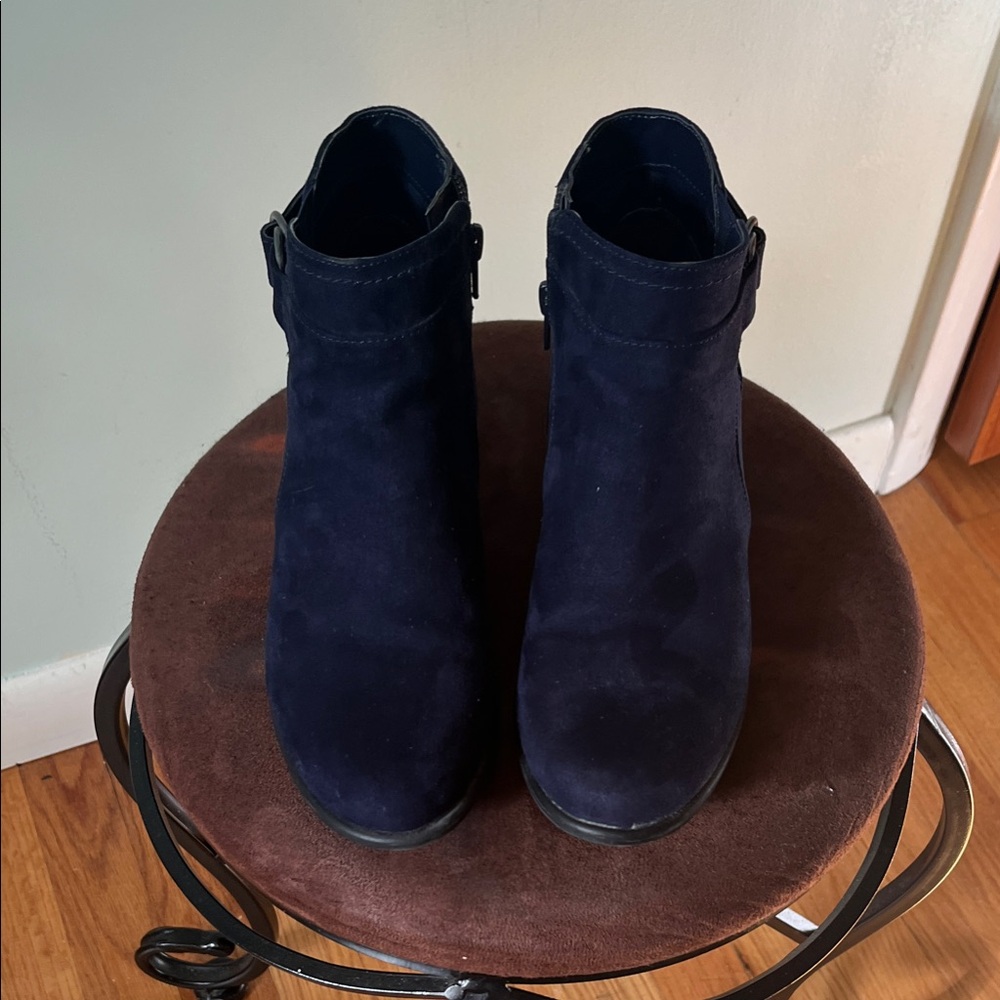 Unisa Dark Blue Ankle Boots